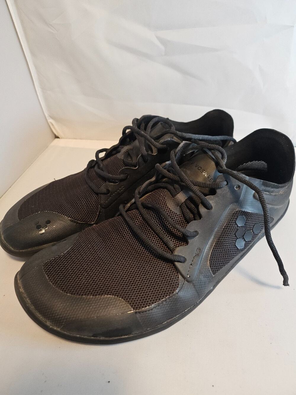 Vivobarefoot Primus Lite III Black Minimalist Barefoot Walking Running Shoes 42